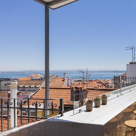 Amazing Rooftop Terrace With River And Historic City View 4 Bedrooms 4 Bathrooms Ac 19Th Century Building Chiado Lisbona Esterno foto