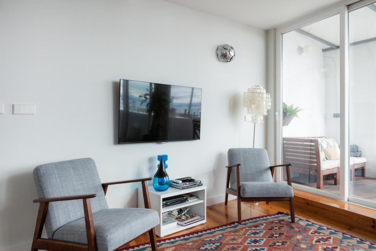 Amazing Rooftop Terrace With River And Historic City View 4 Bedrooms 4 Bathrooms Ac 19Th Century Building Chiado Lisbona Esterno foto